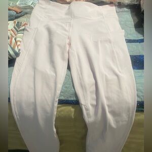 Fabletics 7/8 Light pink leggings